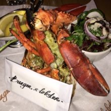 Gluten-free lobster from Burger and Lobster